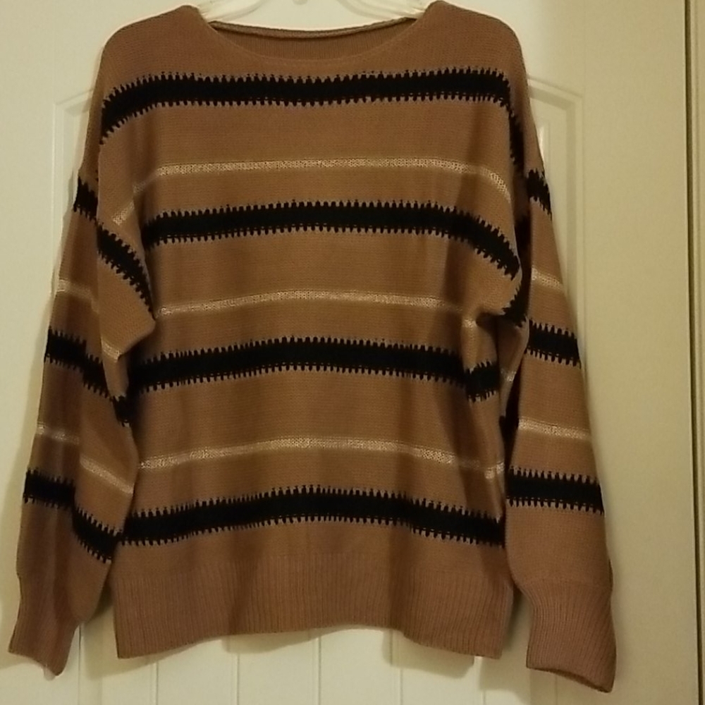 3/$15 Striped pullover sweater